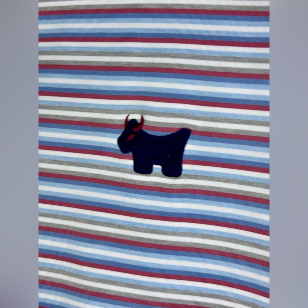 Scotty Cameron Peter Millar Junkyard Dog Circle T Striped Polo Shirt XL Tour - Picture 3 of 13